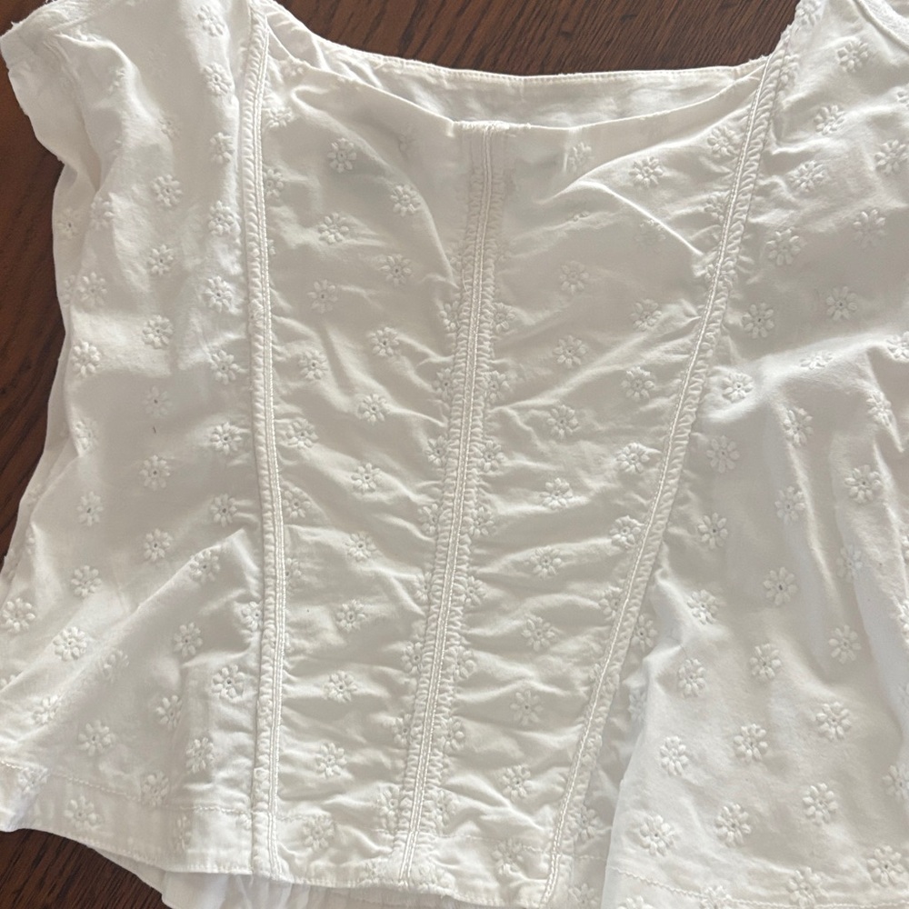 Arden B White Camisole Top - Picture 4 of 7